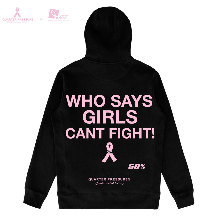 American Breast Cancer Foundation x QUARTER PRESSURE® Heavyweight Pullover Sweatshirt