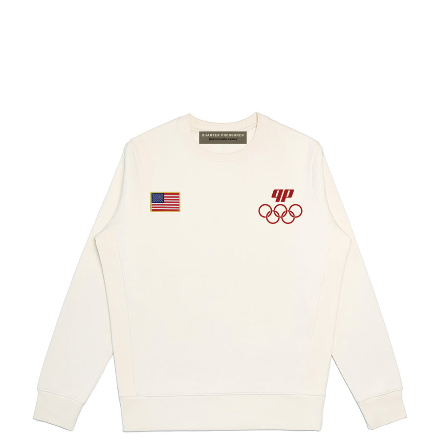 Olympic Capsule Organic Heavy-Knit Crewneck