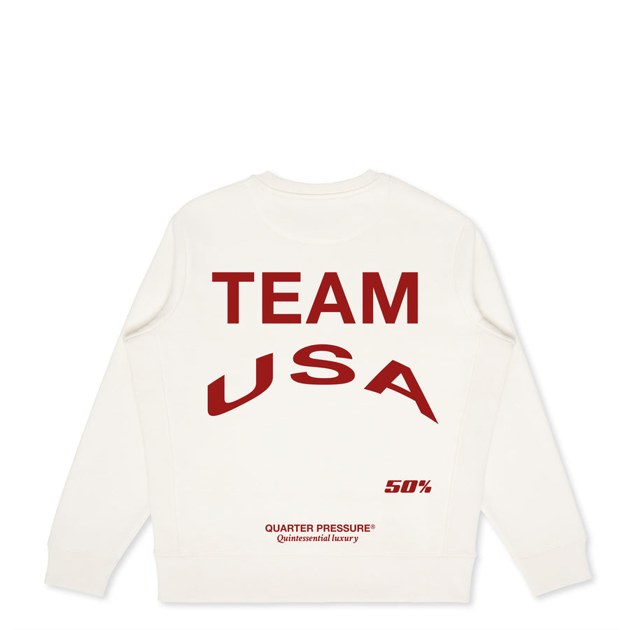 Olympic Capsule Organic Heavy-Knit Crewneck