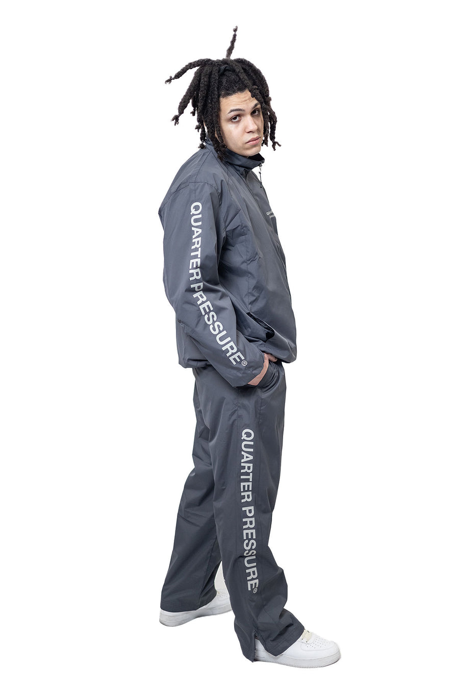 PRESSURE TECH® Nylon Zip Pants