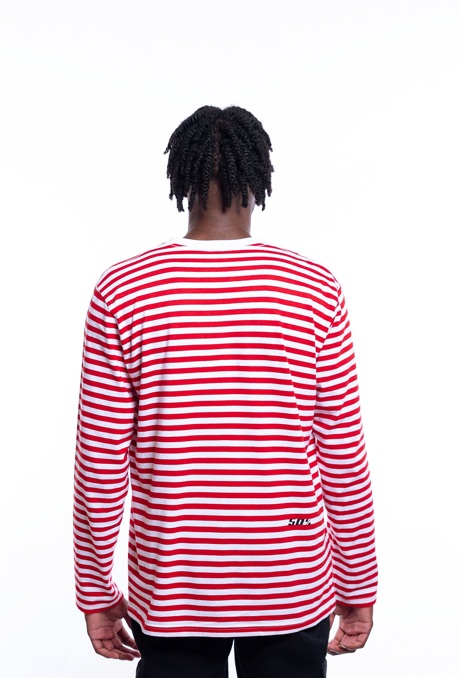 Longsleeve Striped Cotton Jersey T-Shirt