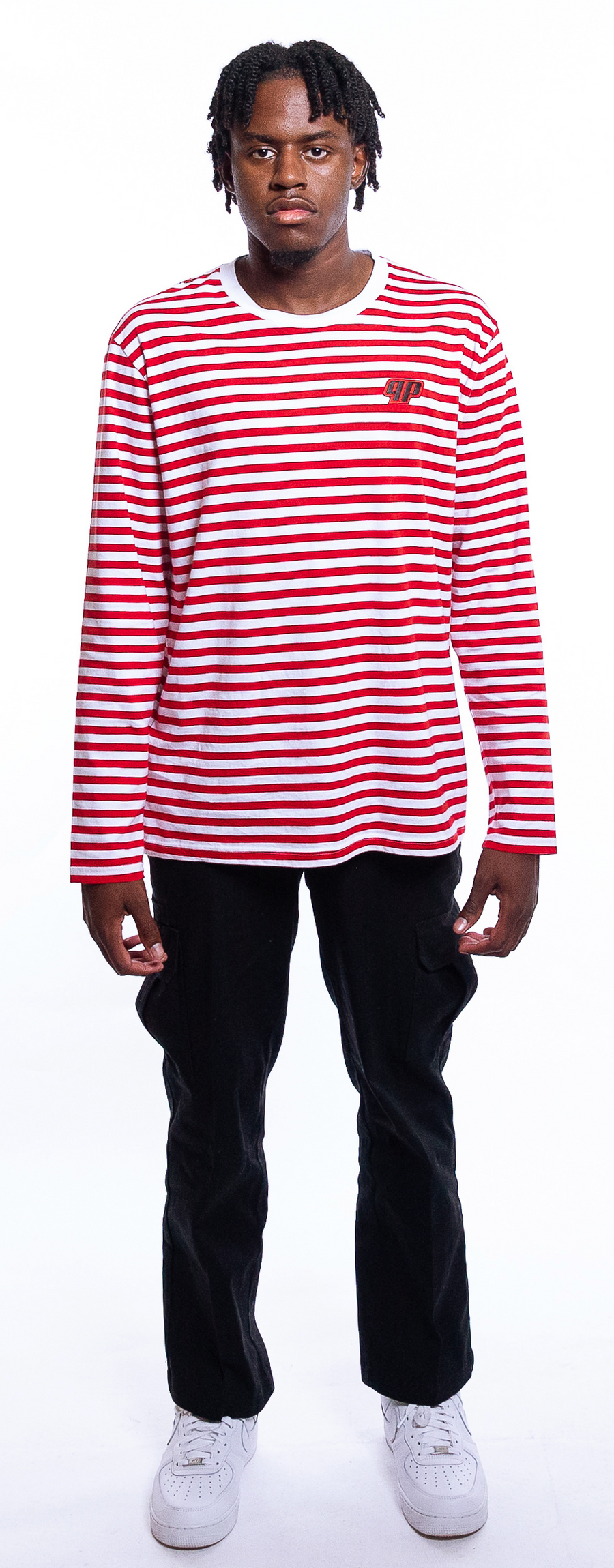 Longsleeve Striped Cotton Jersey T-Shirt